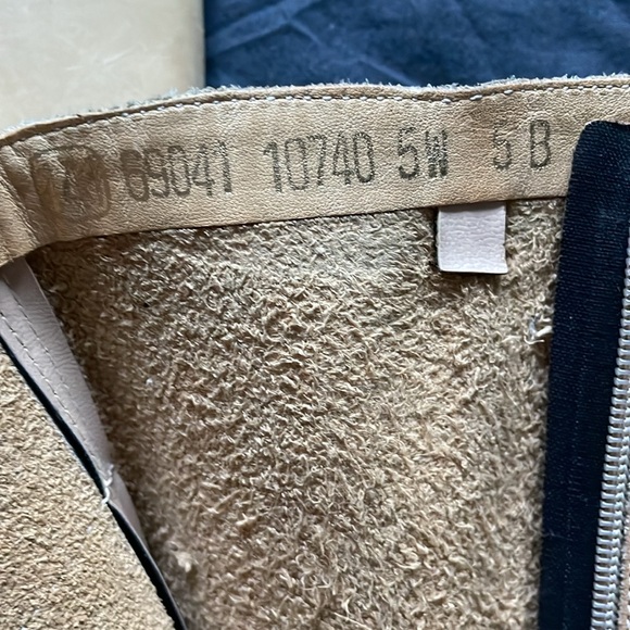 Vintage Tan Leather Cowgirl Boots 5 - Picture 17 of 17